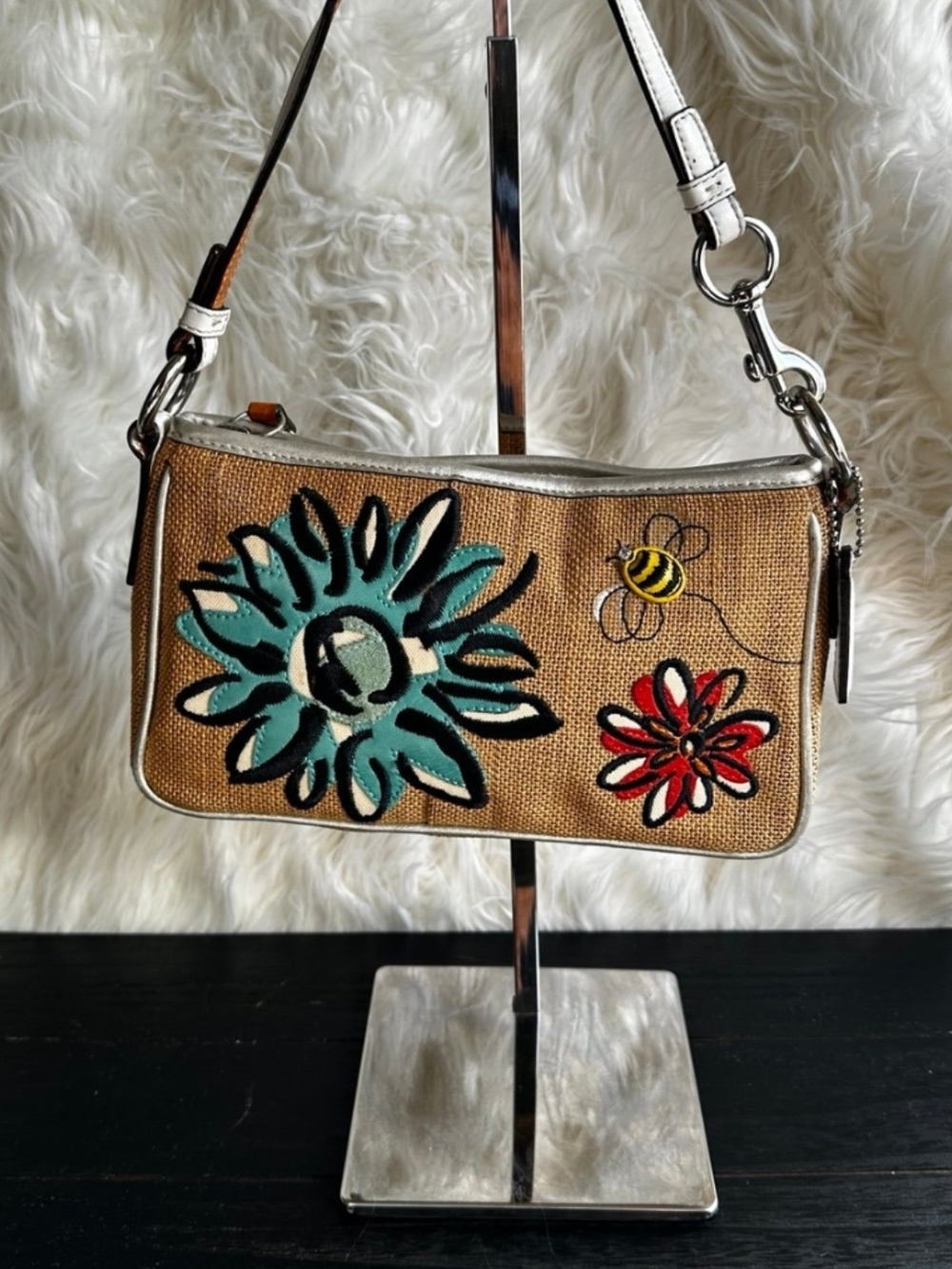 COACH LIMITED EDITION DEMI FLOWRR AND BEE BAG
